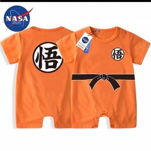 Mini Goku Baby Outfit – Dragon Ball Inspired Set